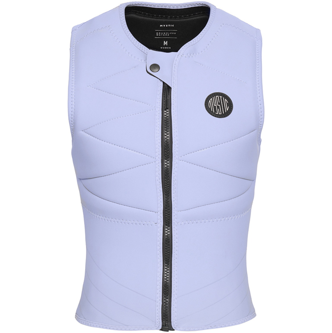 2026 Mystic Womens Ruby Front Zip Impact Vest  35005.230230 - Iris Blue